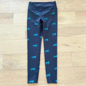 Noli tiger full length legging blue small